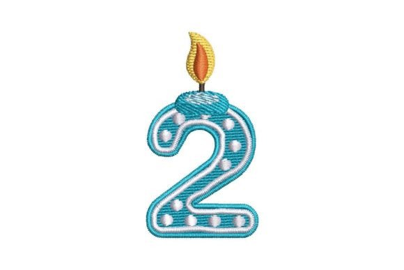 Birthday Candle Number 2