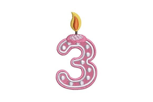 Birthday Candle Number 3