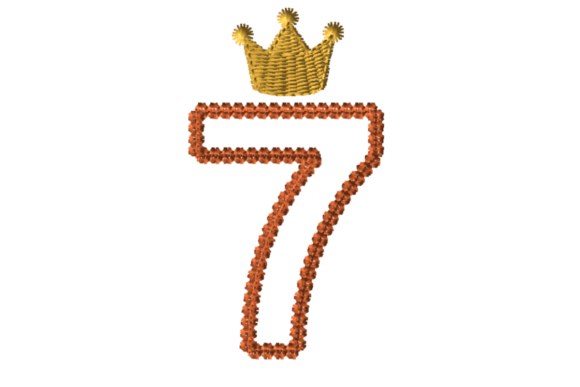 Crowned Number Seven