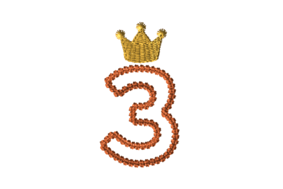 Crowned Number Three