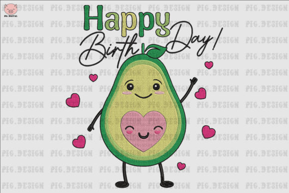 Happy Birthday Avocado